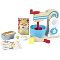 Melissa &amp- Doug Wooden Make-a-Cake Mixer Set- Multicolor (19840)